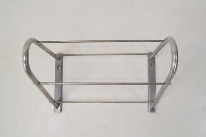 bauhaus wall coat rack and shelves for hats 1930s 3