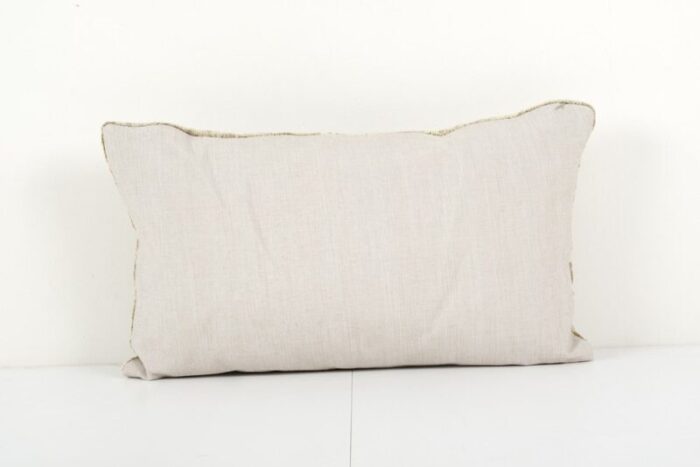 beige ikat eye pillow cover 4