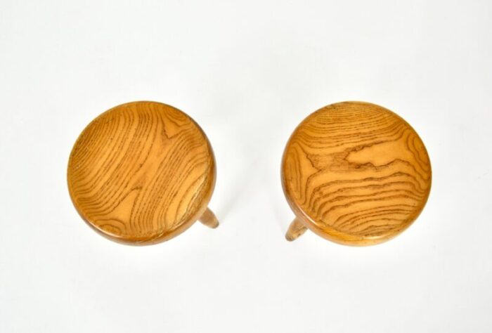 berger stools attributed to charlotte perriand 1950s set of 2 9104