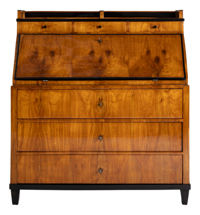 biedermeier secretaire 1820s 8445