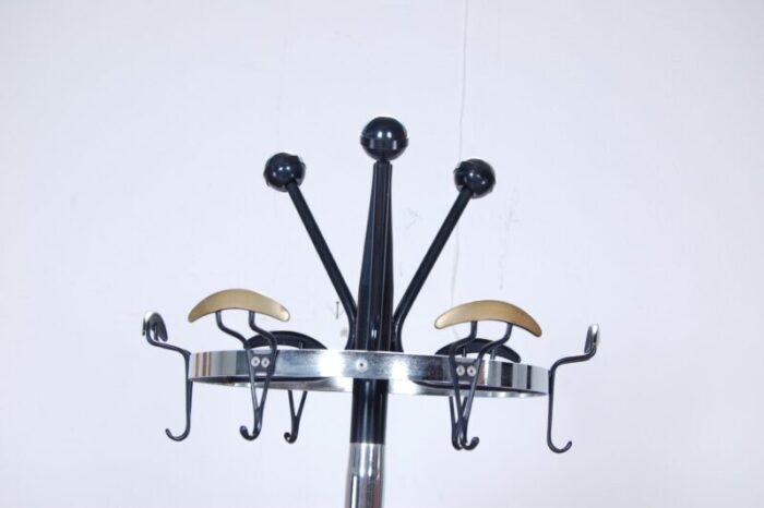 black enamelled iron and steel hangers 2