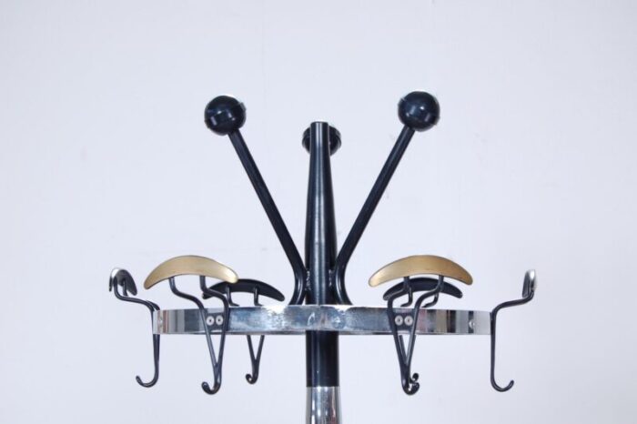 black enamelled iron and steel hangers 3