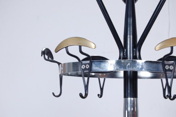 black enamelled iron and steel hangers 4