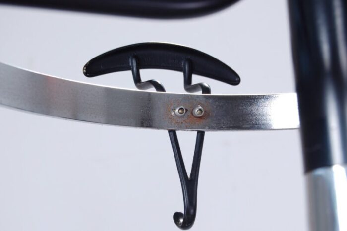 black enamelled iron and steel hangers 6