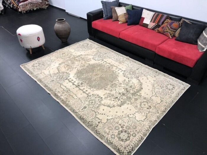 bohemian decor wool oversize modern area rug 3