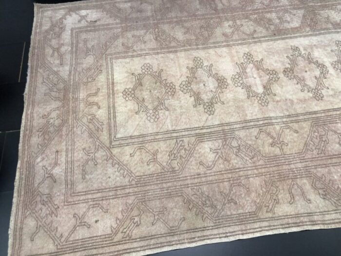 boho pastel tan faded rug 8