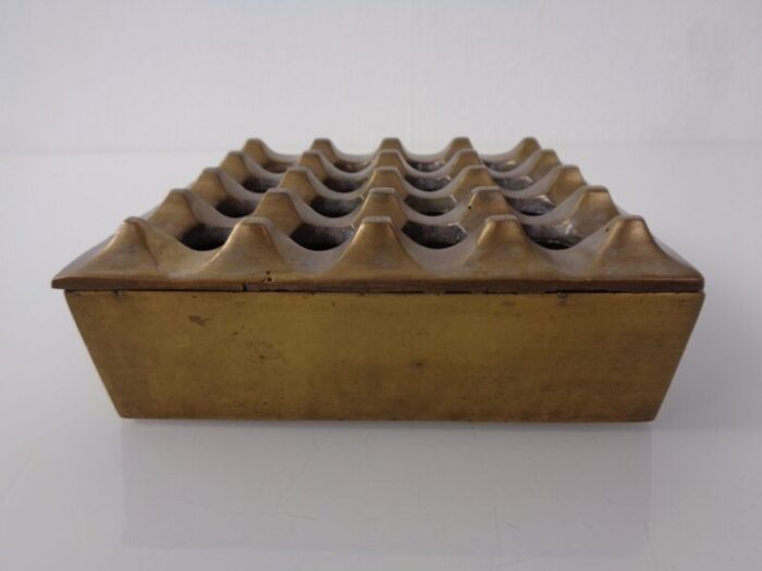 brass ashtray by backstrom and ljungberg denmark 1960s 0258