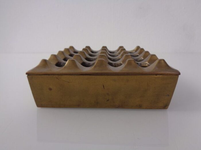 brass ashtray by backstrom and ljungberg denmark 1960s 9576