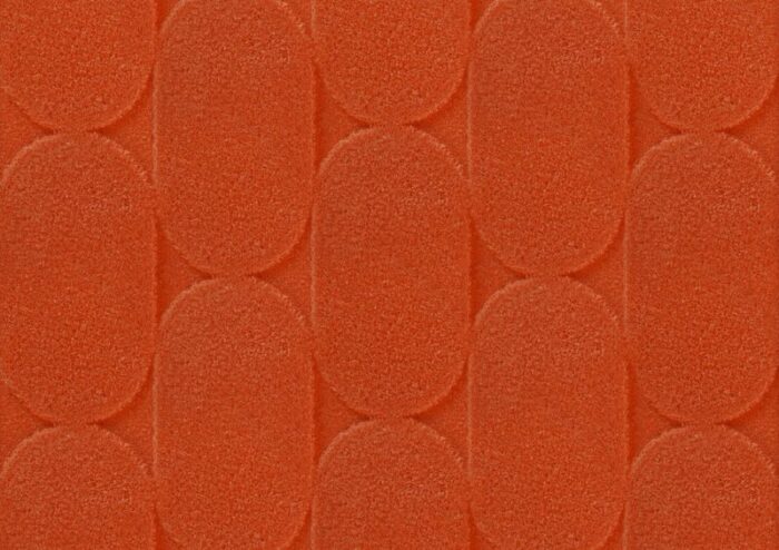 brick oval textured rug from marqqa 2