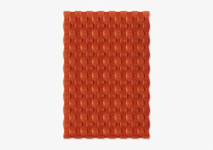 brick rectangle textured rug from marqqa 1