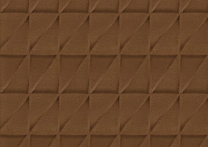 brown triangle textured rug from marqqa 2