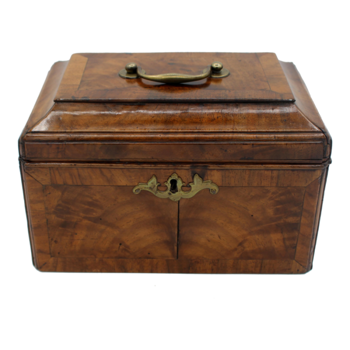 c 1750 60 english george iii period tea caddy 5666