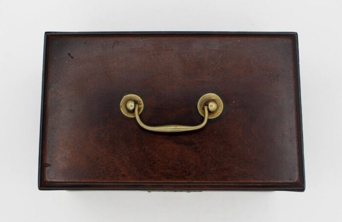 c 1750 65 georgian period english tea caddy box 4272