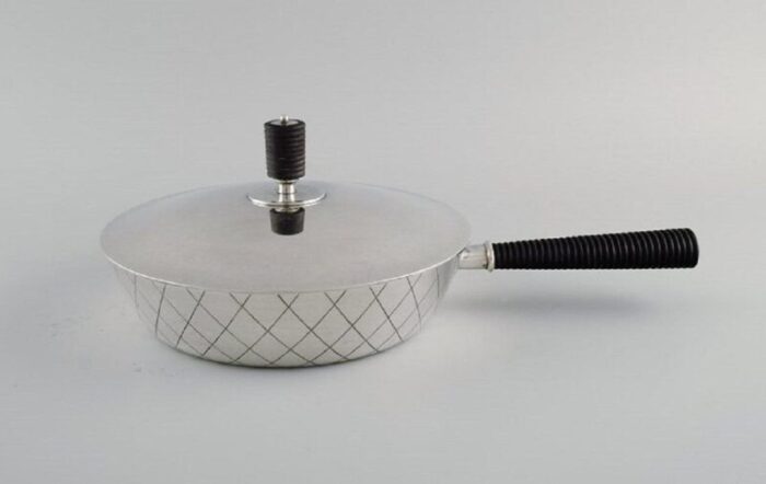 casserole in sterling silver by sigvard bernadotte for georg jensen 4