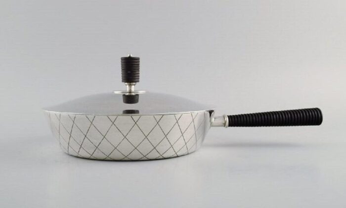 casserole in sterling silver by sigvard bernadotte for georg jensen 5