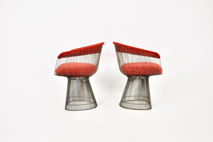 chairs attributed to warren platner for knoll international 1960s set of 2 6334