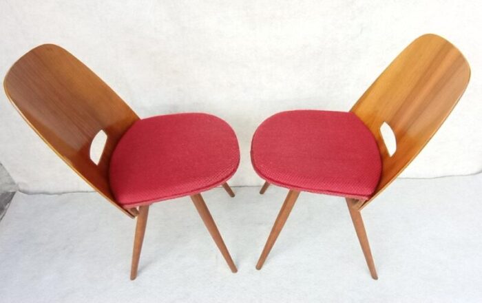 chairs by frantisek jirak 1960s set of 2 1953