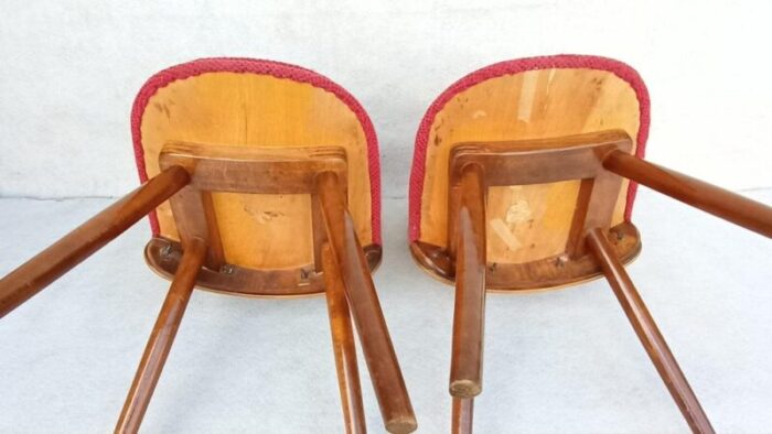 chairs by frantisek jirak 1960s set of 2 3586