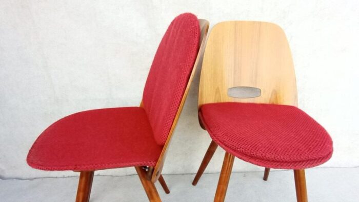 chairs by frantisek jirak 1960s set of 2 8937