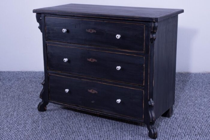 chest of drawers or commode in antique pine 1925 2429