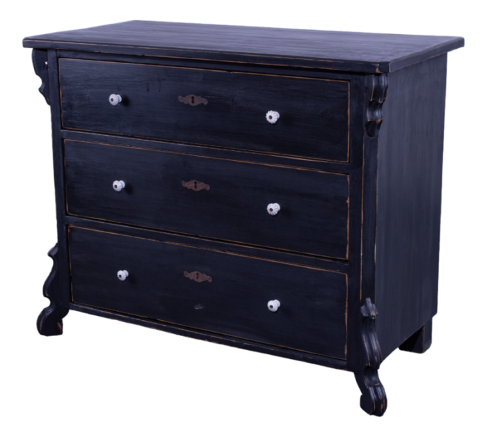 chest of drawers or commode in antique pine 1925 3318