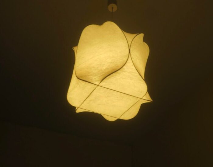 cocoon pendant light by achille castiglioni 1960s 1442