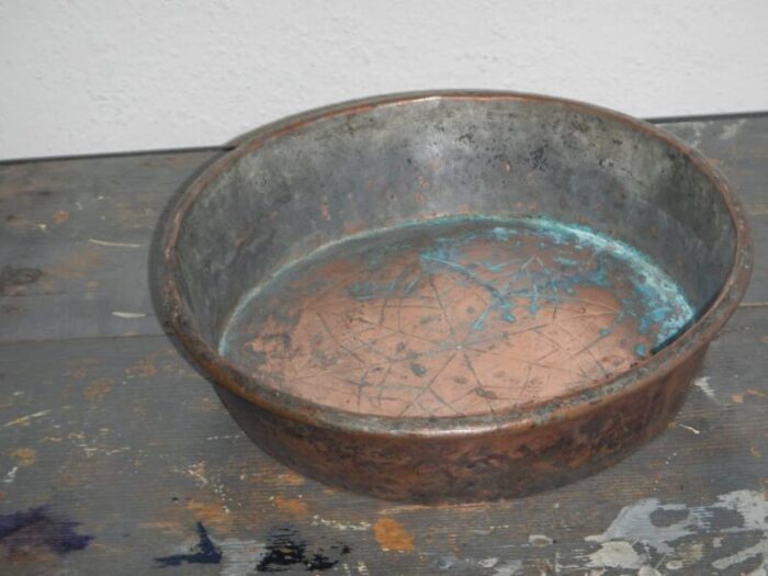 copper bowl 1940s 2