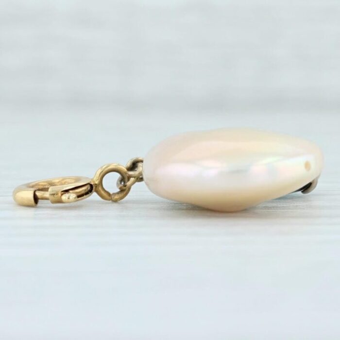 cultured pearl indicolite charm 18k gold gemstone drop nordstrom pendant 6843