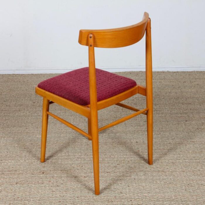 czech dining chairs from ton 1970s set of 4 0113