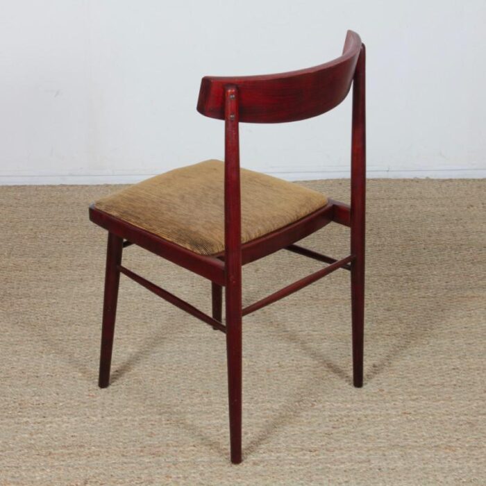 czech dining chairs from ton 1970s set of 4 0510