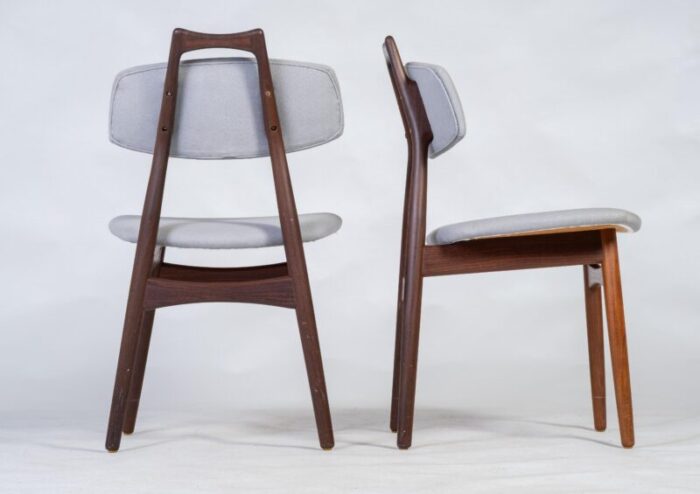 danish dining chairs in teak by ib kofoed larsen 1960s set of 6 7013