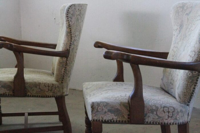 danish lounge chair 1940s set of 2 3087