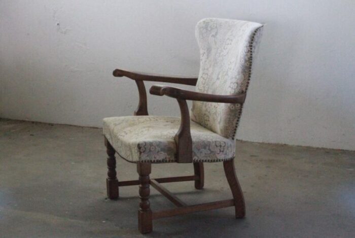 danish lounge chair 1940s set of 2 3491