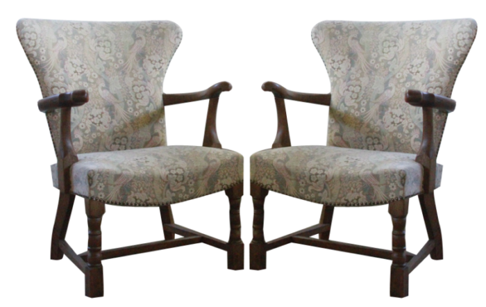 danish lounge chair 1940s set of 2 5141