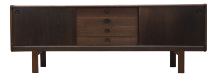 danish oak sideboard from bramin 1970s 8394