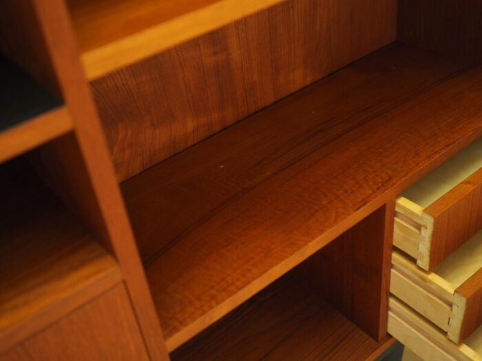 danish teak bookcase 1970s 1519