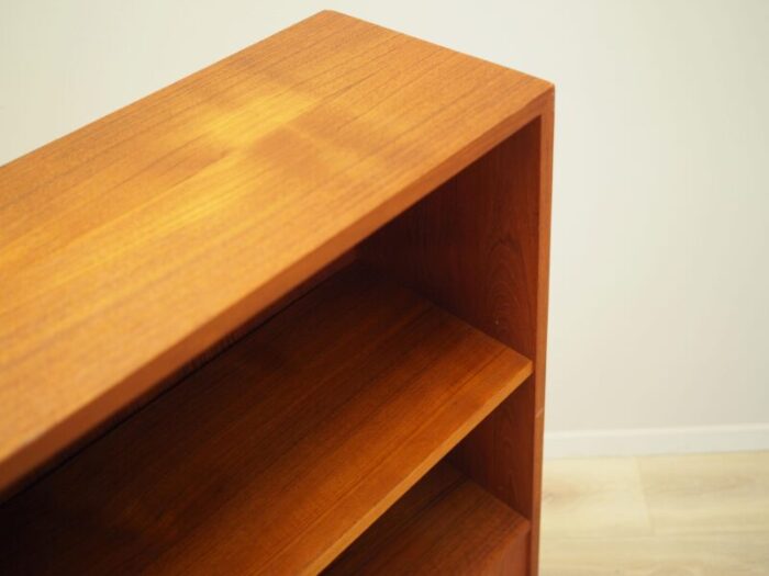 danish teak bookcase 1970s 2344