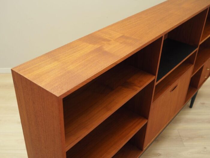 danish teak bookcase 1970s 9253