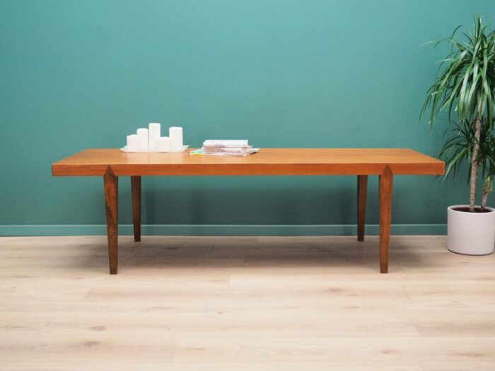 danish teak coffee table by severin hansen 1970s 0902