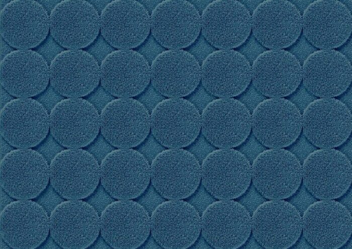 dark blue circle textured rug from marqqa 2