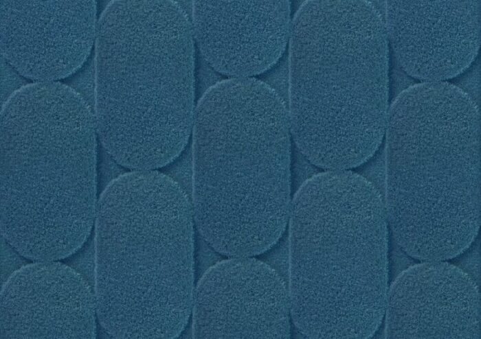 dark blue oval textured rug from marqqa 2