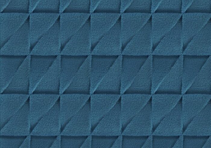 dark blue triangle textured rug from marqqa 2