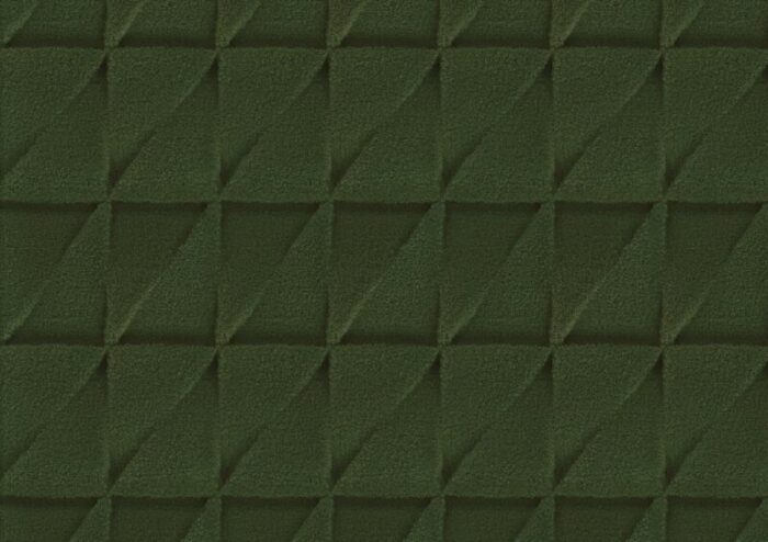 dark green triangle textured rug from marqqa 2