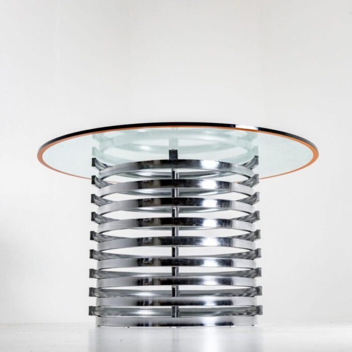 dining table in the style of renato zevi italy 1980s 1736