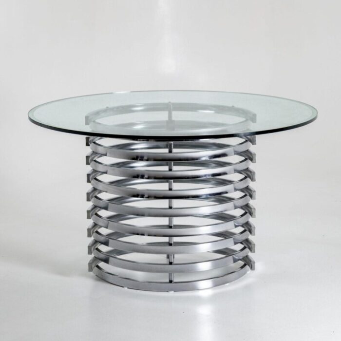 dining table in the style of renato zevi italy 1980s 9391