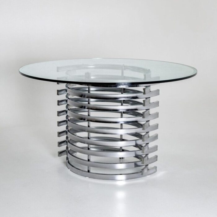 dining table in the style of renato zevi italy 1980s 9660