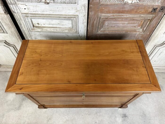 directoire style chest of drawers in cherry 1970s 6222