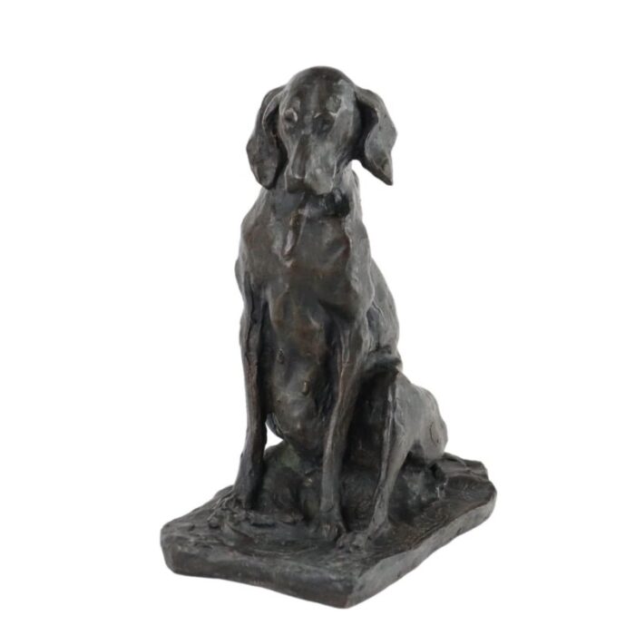 dog in bronze by paolo petrovitch troubetzkoy 0903