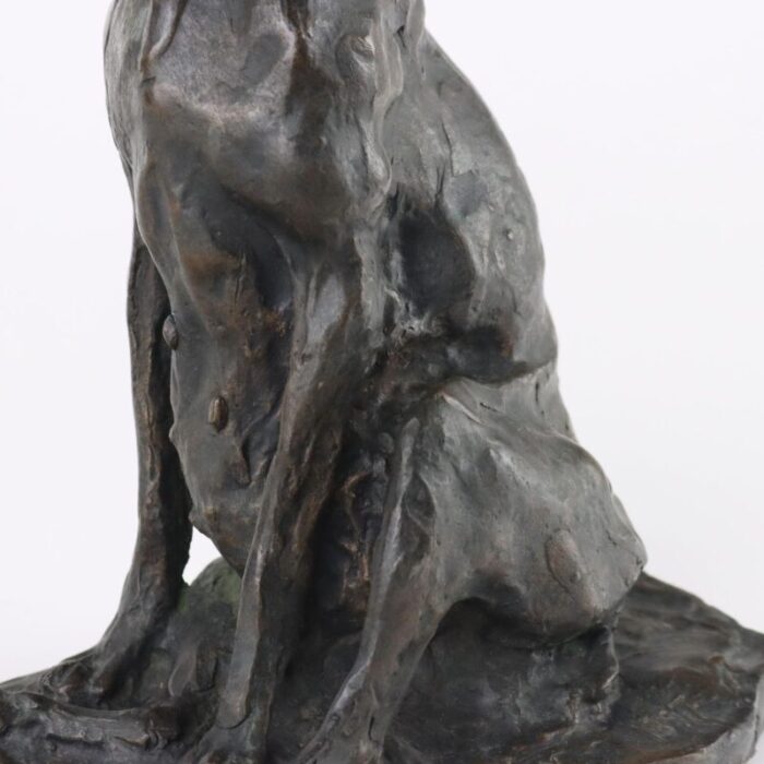 dog in bronze by paolo petrovitch troubetzkoy 9882