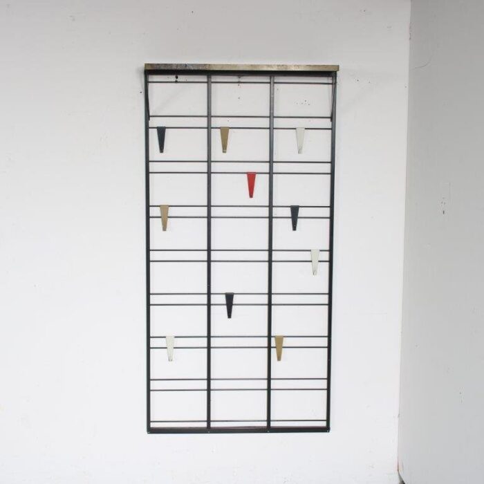 dutch tone ladder coat rack by coen de vries for pilastro 1950s 7